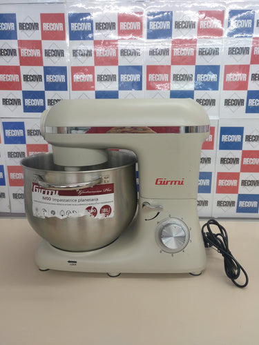 Amasadora planetaria, 2200W Max, 8 litros, 6 velocidades, Girmi IM50
